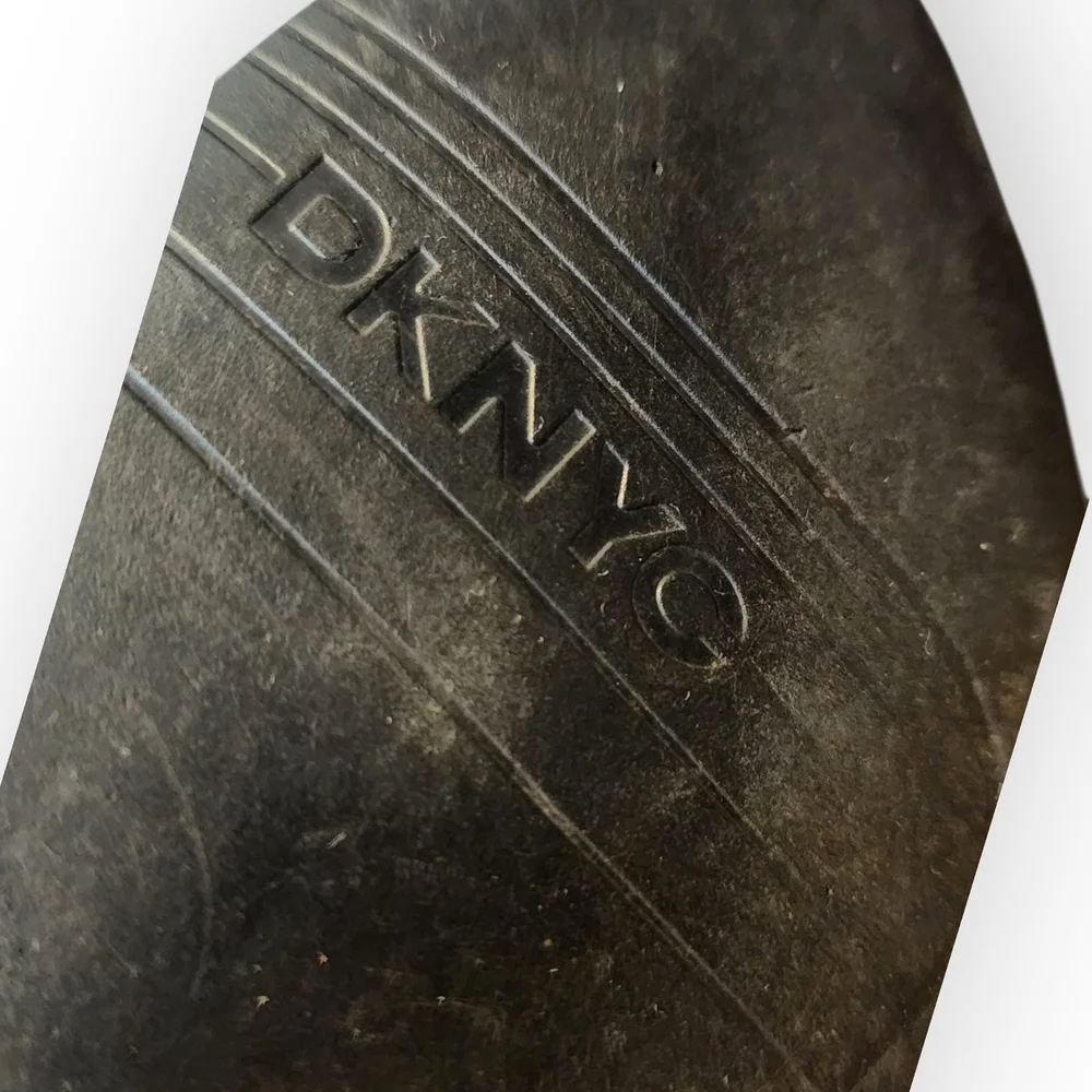 🖤2000's Black Leather Knee-High Boots - Picture 7 of 9